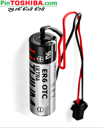 Toshiba ER6V, Pin nuôi nguồn PLC Toshiba ER6V size AA 2000mAh 3.6v Made in Japan